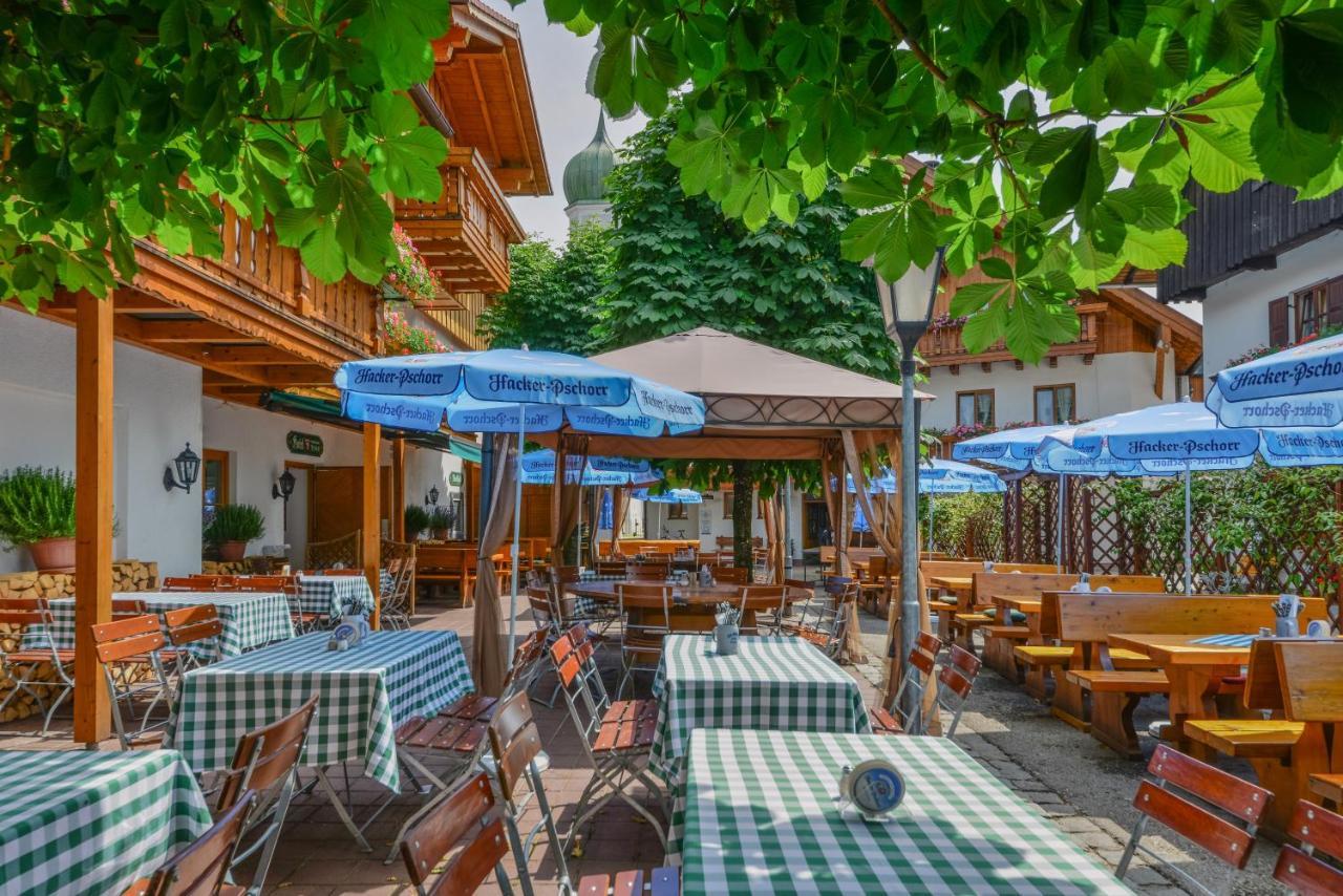 Metzgerei Gasthof Oberhauser - Hotel Zur Post إيغْلِنْغ المظهر الخارجي الصورة